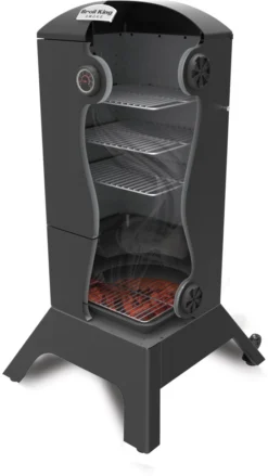 Broil King Vertical Charcoal Smoker / Räucherofen -Grill Verkaufs-Shop 11895 broil king charcoal smoker schema