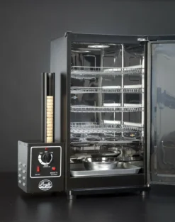 Bradley Original Smoker 4-Rack / Elektro Räucherofen -Grill Verkaufs-Shop 13236 Bradley Smoker original offen