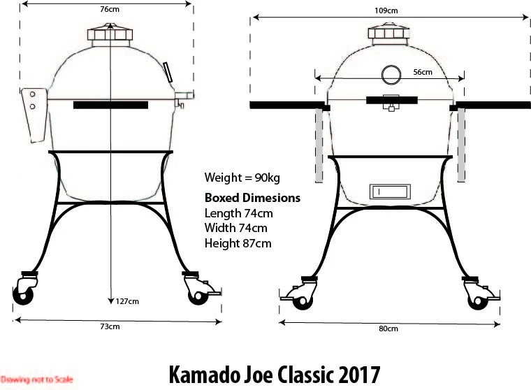 Kamado Joe Classic II Keramikgrill 1 Kamado Joe Classic II Keramikgrill