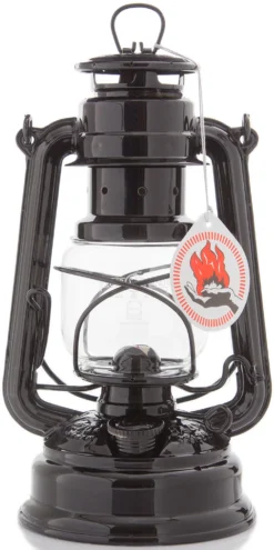 Feuerhand Sturmlaterne 276 Tiefschwarz