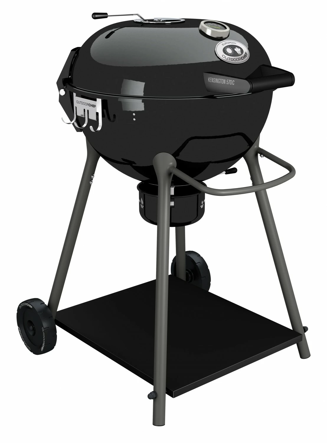 Outdoorchef Holzkohle Kugelgrill Kensington 570 C Schwarz 1 Outdoorchef Holzkohle Kugelgrill Kensington 570 C Schwarz