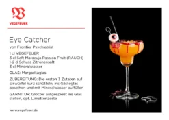 Vegefeuer Kräuter-Likör - Premium Liqueur - 55% - 350ml -Grill Verkaufs-Shop 19387 VF Eye Catcher webcard