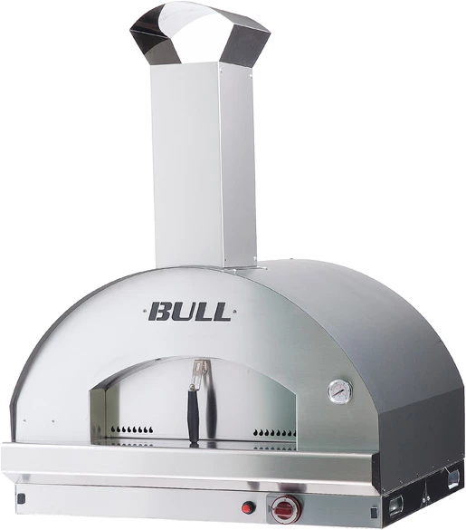 BULL Pizzaofen Gas XL - Built-In Einbauofen 80 X 60 Cm 1 BULL Pizzaofen Gas XL - Built-In Einbauofen 80 X 60 Cm