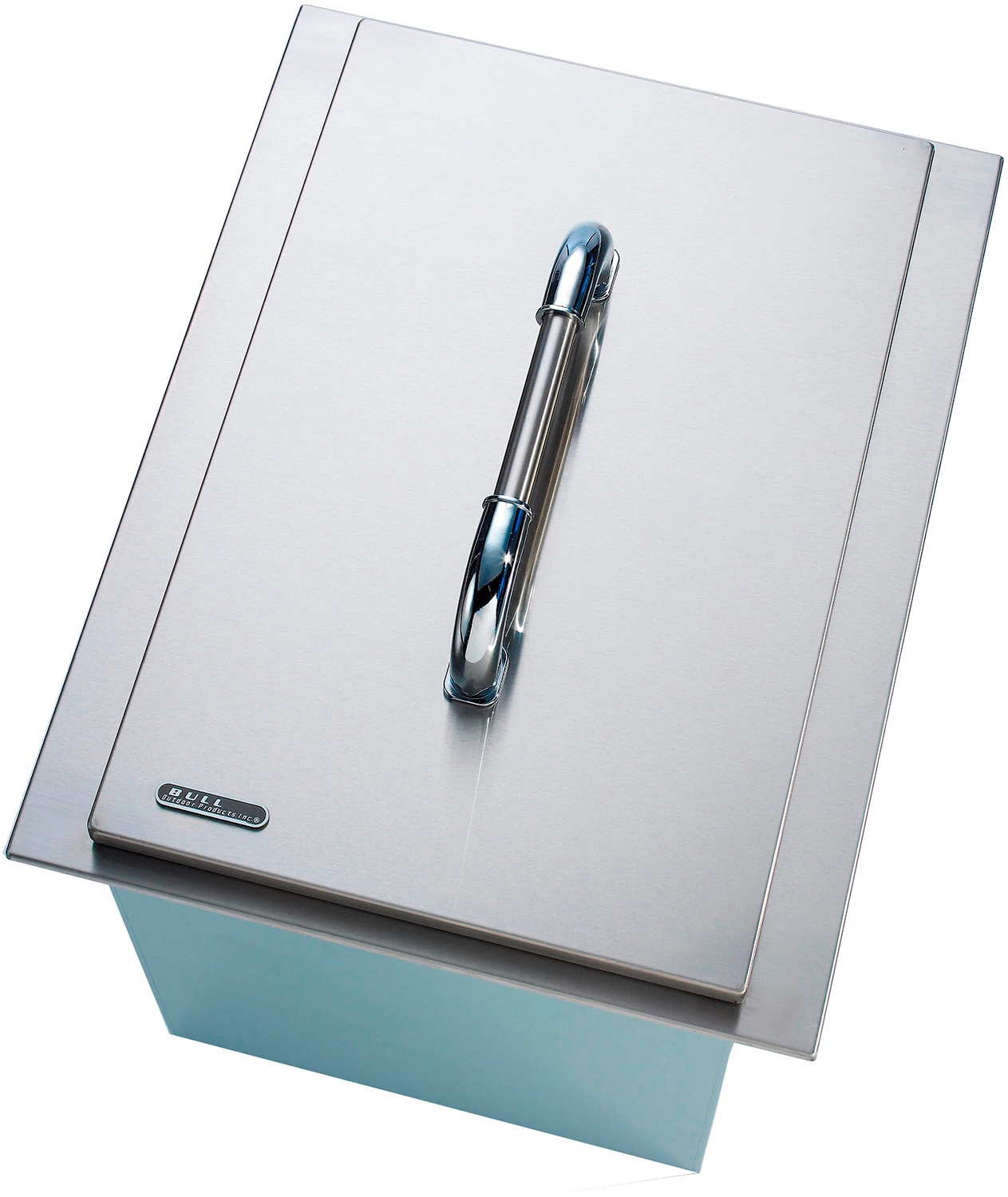 BULL Kühlbox, Edelstahl Mit Abdeckung Und Abfluss 1 BULL Kühlbox, Edelstahl Mit Abdeckung Und Abfluss