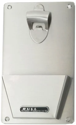 BULL Flaschenöffner Mit Auffangbehälter, Edelstahl