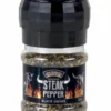 Don Marcos Steak Peffer - Black Smoke - Mit Mühlenaufsatz, 135 G