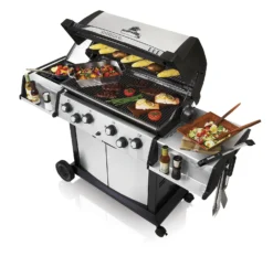 Broil King Sovereign 490 XL Gasgrill Inkl. Drehspieß + Grillfürst Fettschiene -Grill Verkaufs-Shop 21506 broil king sovereign 490 xl einsatz