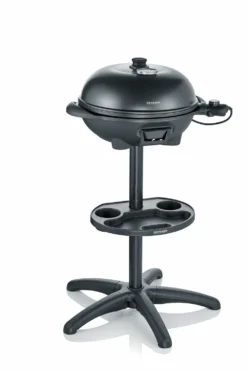 Severin Elektrogrill - Standgrill Mit Grillplatte Und Haube - 2.000 W