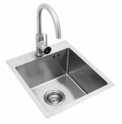 BULL Spülbecken In Der Größe S, 33 X 33 X 20 Cm, Inkl. Wasserhahn (für Warm/kalt) 7 BULL Spülbecken In Der Größe S, 33 X 33 X 20 Cm, Inkl. Wasserhahn (für Warm/kalt) -Grill Verkaufs-Shop 21619 Bull Spuelbecken Groesse S Edelsta 3 1613487076