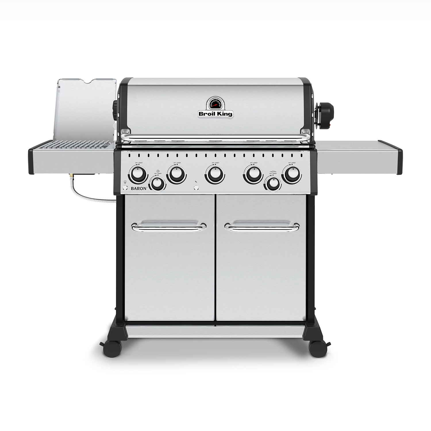 Broil King Baron S590 IR Gasgrill Inkl. Drehspieß + Infrarot-Seitenbrenner - Modell 2023- Grillfürst Deal Mit Zusätzlichen Edelstahl Grillrosten 2 Broil King Baron S590 IR Gasgrill Inkl. Drehspieß + Infrarot-Seitenbrenner - Modell 2023- Grillfürst Deal Mit Zusätzlichen Edelstahl Grillrosten – Bild 2