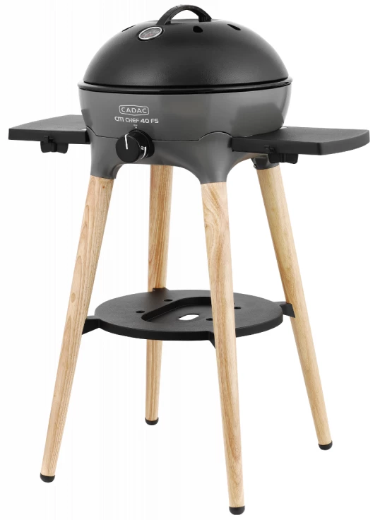 CADAC Gasgrill Citi Chef 40 FS BBQ / Dome Flint Grey, 50 Mbar 2 CADAC Gasgrill Citi Chef 40 FS BBQ / Dome Flint Grey, 50 Mbar – Bild 2