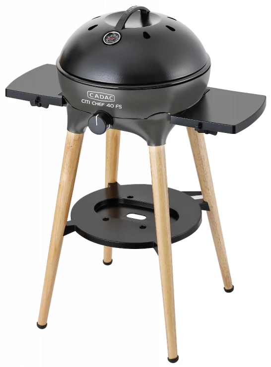 CADAC Gasgrill Citi Chef 40 FS BBQ / Dome Flint Grey, 50 Mbar 1 CADAC Gasgrill Citi Chef 40 FS BBQ / Dome Flint Grey, 50 Mbar