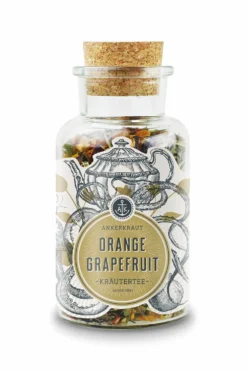Ankerkraut Tee-Box "Mit Allen Wassern Gewaschen" - Mit Sencha Gojibeere, Nachthimmel, Orange Grapefruit -Grill Verkaufs-Shop Ankerkraut Orange Grapefruit 4260347897909