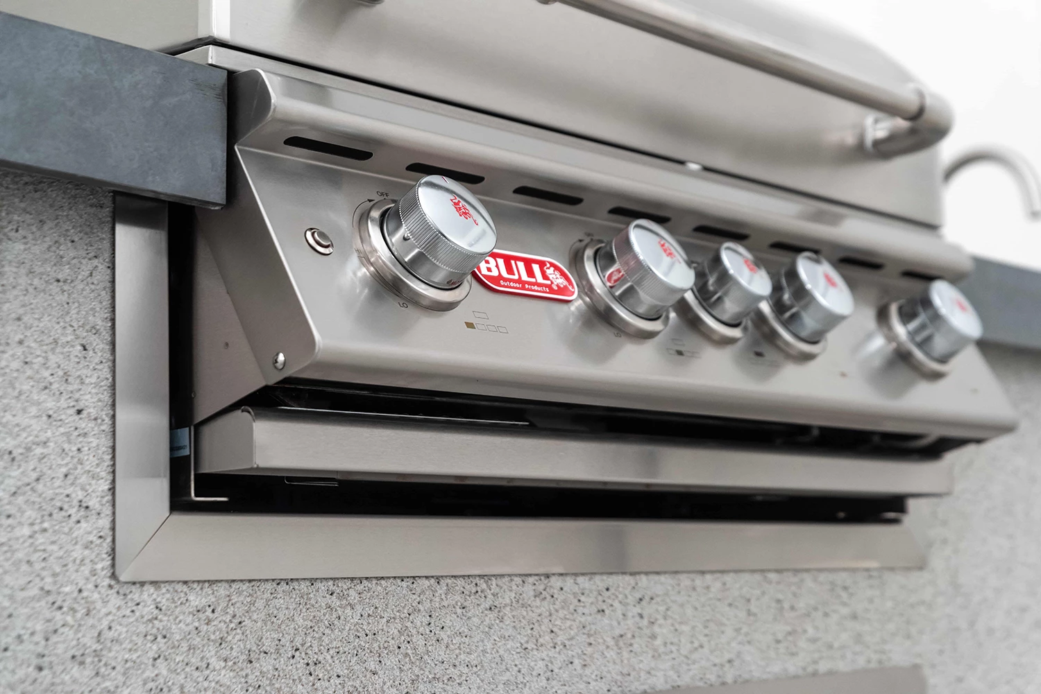 BULL Einbau Blende Lonestar Und Angus / Edelstahl 1 BULL Einbau Blende Lonestar Und Angus / Edelstahl