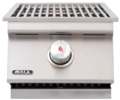 BULL Infrarot Einbau Seitenbrenner / Edelstahl / Slide-In