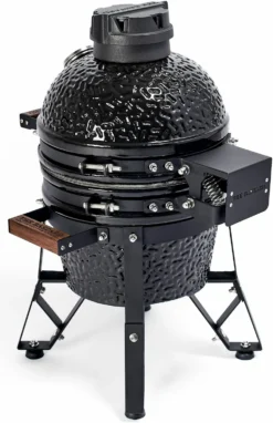 The Bastard Keramikgrill Classic Small - Schwarz Glänzend - Modell 2023 -Grill Verkaufs-Shop Bastard Grill Classic Small BC206 Deckelscharnier