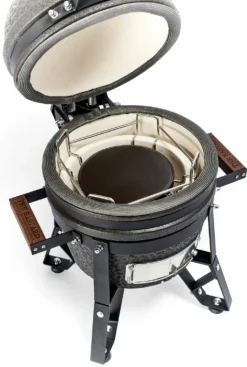 The Bastard Keramikgrill Urban Small - Schwarz Matt - Modell 2023 -Grill Verkaufs-Shop Bastard Keramikgrill Urban Small Hitzeschild BU206