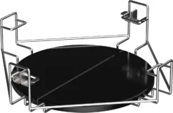 The Bastard Keramikgrill Classic Medium - Complete - Schwarz Glänzend - Modell 2023 -Grill Verkaufs-Shop Bastard Multilevel Cooking System Hitzeschild 1