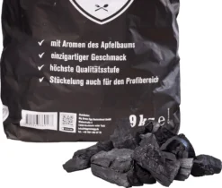 Big Green Egg Holzkohle Wildfire 9 Kg - Apfelbaum