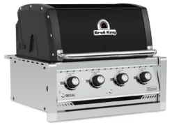 Broil King Regal 420 Black Einbaugrill - Grillfürst Deal Mit Zusätzlichen Edelstahl Grillrosten - Modell 2023 -Grill Verkaufs-Shop Broil King Regal 420 Black Built In Gasgrill Seitenansicht links 4 1624538210