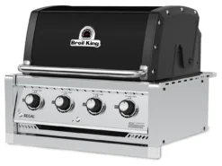 Broil King Regal 420 Black Einbaugrill - Grillfürst Deal Mit Zusätzlichen Edelstahl Grillrosten - Modell 2023 -Grill Verkaufs-Shop Broil King Regal 420 Black Built In Gasgrill Seitenansicht rechts 3 1624538209
