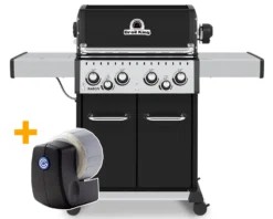 Broil King Baron 490 Black Gasgrill Inkl. Drehspieß - Modell 2023 - SMART Deal Inkl. Grillfürst Grill Control -Grill Verkaufs-Shop Broil King Smart Grill Baron 490 Grillfuerst Grill Control 1