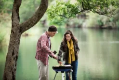 CADAC Camping Gasgrill Carri Chef 50 / BBQ Plancha + Dome - 30 Mbar -Grill Verkaufs-Shop CADAC Carri Chef 50 30mbar Campinggrill