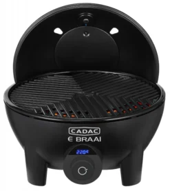 CADAC Elektrogrill Tischgrill E-Braai 40 BBQ / Dome Black 18 CADAC Elektrogrill Tischgrill E-Braai 40 BBQ / Dome Black -Grill Verkaufs-Shop CADAC Elektrogrill Deckel Windschutz