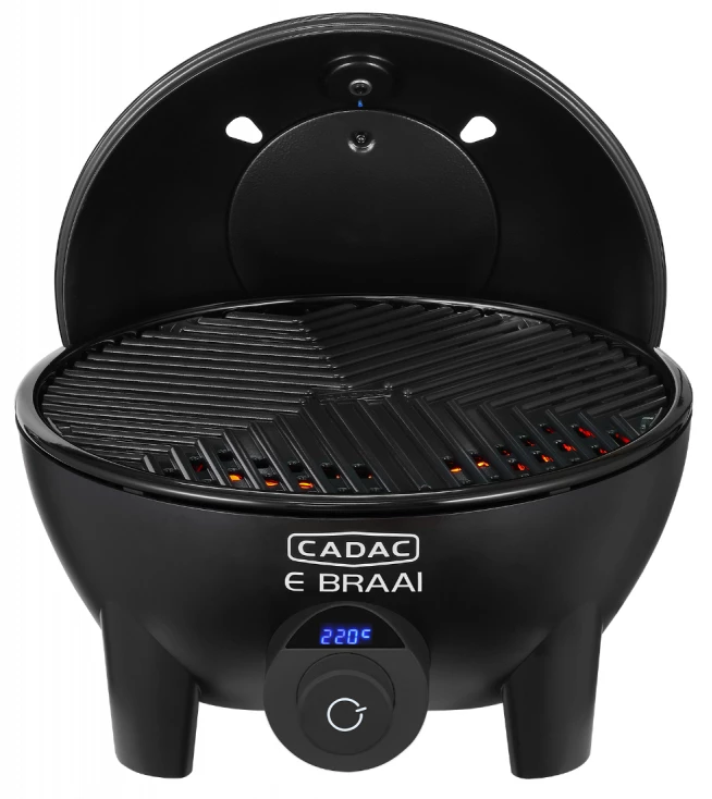 CADAC Elektrogrill Tischgrill E-Braai 40 BBQ / Dome Black 8 CADAC Elektrogrill Tischgrill E-Braai 40 BBQ / Dome Black – Bild 8