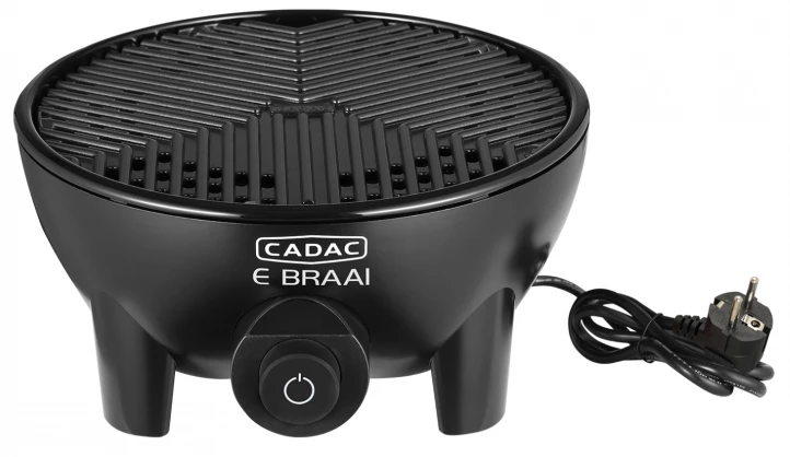 CADAC Elektrogrill Tischgrill E-Braai 40 BBQ / Dome Black 2 CADAC Elektrogrill Tischgrill E-Braai 40 BBQ / Dome Black – Bild 2