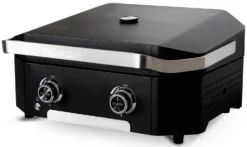 Grill Verkaufs-Shop -Grill Verkaufs-Shop COZZE Plancha Grill 600 2 Brenner Side