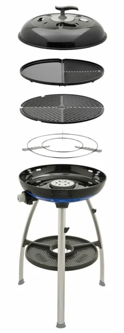 CADAC Camping Gasgrill Carri Chef 50 / BBQ + Grill2Braai + Dome - 50mbar