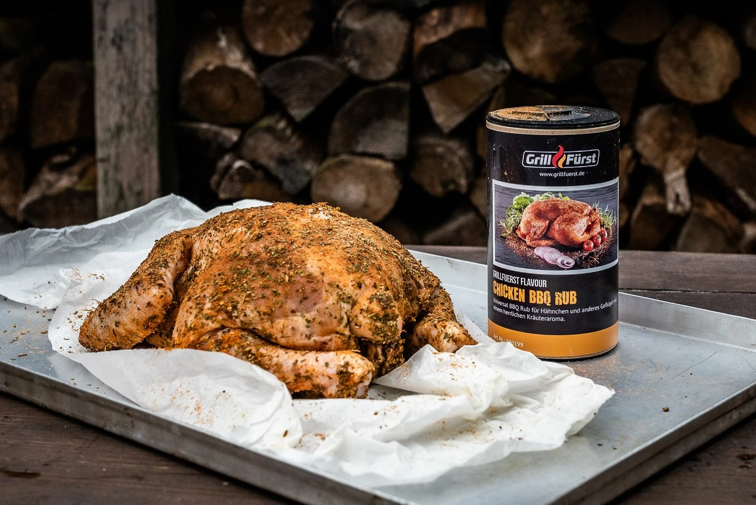 Grillfürst Chicken BBQ Rub Im 230g Streuer 2 Grillfürst Chicken BBQ Rub Im 230g Streuer – Bild 2