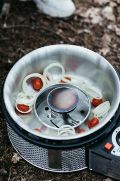 Cobb Grill Premier Gas Deluxe 2.0 - Gasgrill - Kartuschenanschluss - Modell 2023 -Grill Verkaufs-Shop Cobb Grill Premier Gas Deluxe Innenschale zum Garen Beilagen