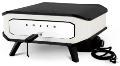COZZE Pizzaofen Elektrisch 42,5 Cm (17") - Inkl. Pizzastein & Hitzeschild -Grill Verkaufs-Shop Cozze Elektro Pizzaofen 17 Zoll Hitzeschild