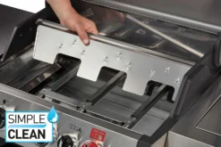 Enders Gasgrill Monroe Black Pro 3 K Turbo -Grill Verkaufs-Shop Enders Gasgrill Monroe Black Pro 3 K Turbo leichte Reinigung