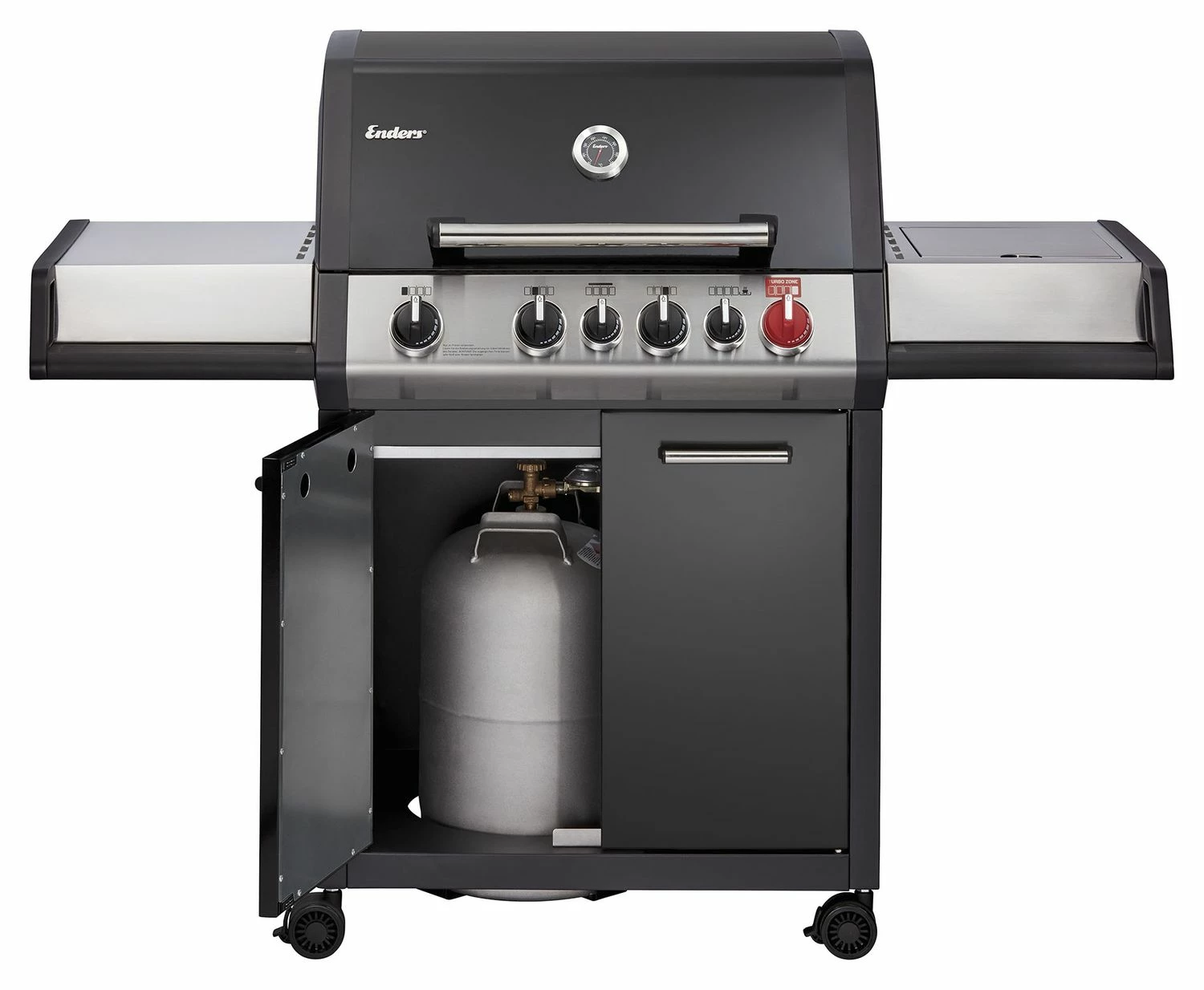 Enders Gasgrill Monroe Black Pro 4 IK Turbo 4 Enders Gasgrill Monroe Black Pro 4 IK Turbo – Bild 4