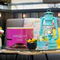 Feuerhand Tischgrill Tamber Telemagenta -Grill Verkaufs-Shop Feuerhand Tamber Tischgrill Telemagenta Lifestyle