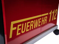 Grillfürst G510G 5-Brenner Gasgrill Mit Hochtemperaturbrenner Und Gusseisen Rosten - Feuerwehr Edition -Grill Verkaufs-Shop G510G FW Feuerwehrgrill Foto freigestellt 30