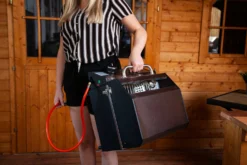 Grillfürst G201E 2-Brenner Gasgrill Portabel V2 - Campinggrill / Balkongrill - X-DEAL Inkl. Untergestell Und Tragetasche -Grill Verkaufs-Shop Grillfuerst Camping Gasgrill G201 Transport