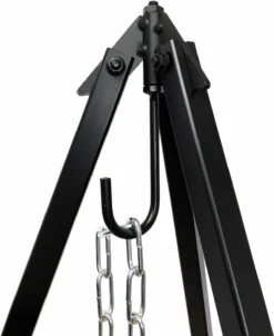 Grillfürst Schwenkgrill Set Aus Dreibein Und Grillrost / Höhenverstellbar, Inkl. Kette Und Haken
