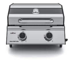 Grillfürst G201E 2-Brenner Gasgrill Portabel V2 - Campinggrill / Balkongrill 50mbar