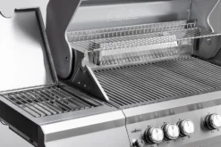 Grillfürst G521E Smart Grill - Mit Automatischer Temperatursteuerung, Hochtemperaturbrenner, Heckbrenner Und Edelstahl Rosten -Grill Verkaufs-Shop Grillfuerst G521E Smart Grill Edelstahl Grillroste