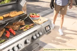 Grillfürst G521G Smart Grill - Mit Automatischer Temperatursteuerung, Hochtemperaturbrenner, Heckbrenner Und Gusseisen Rosten 30 Grillfürst G521G Smart Grill - Mit Automatischer Temperatursteuerung, Hochtemperaturbrenner, Heckbrenner Und Gusseisen Rosten -Grill Verkaufs-Shop Grillfuerst G521G Smart Grill Temperaturfuehler