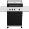 Grillfürst G310G 3-Brenner Gasgrill Borussia Dortmund Edition Mit Hochtemperaturbrenner Und Gusseisen Rosten