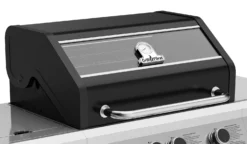 Grillfürst G310E 3-Brenner Gasgrill Mit Hochtemperaturbrenner Und Edelstahl Rosten -Grill Verkaufs-Shop Grillfuerst Gasgrill G310E Sichtscheibe