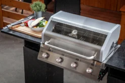 Grillfürst G401E 4-Brenner Einbaugrill Mit Edelstahl Rosten -Grill Verkaufs-Shop Grillfuerst Gasgrill G401E einbau grill