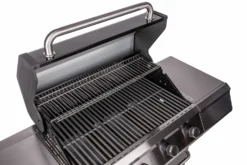 Grillfürst G410G 4-Brenner Gasgrill Mit Hochtemperaturbrenner Und Gusseisen Rosten - X-DEAL Inkl. Zubehörpaket -Grill Verkaufs-Shop Grillfuerst Gasgrill G410G Gusseisen Grillroste