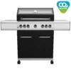 Grillfürst G520E 5-Brenner Gasgrill Mit Hochtemperaturbrenner, Heckbrenner Und Edelstahl Rosten