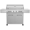 Grillfürst G621E 6-Brenner Edelstahl-Gasgrill Mit Hochtemperaturbrenner, Heckbrenner Und Edelstahl Rosten - X-DEAL Inkl. Zubehörpaket